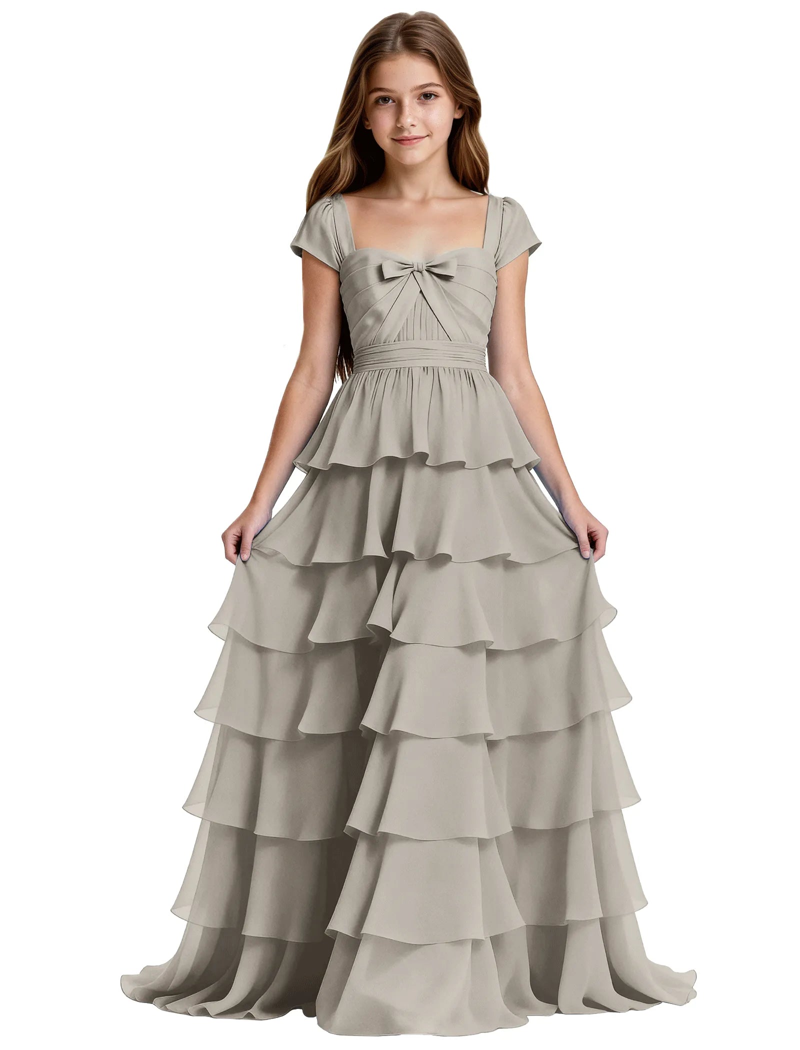 Spitzenkleid mit schulterfreiem Design