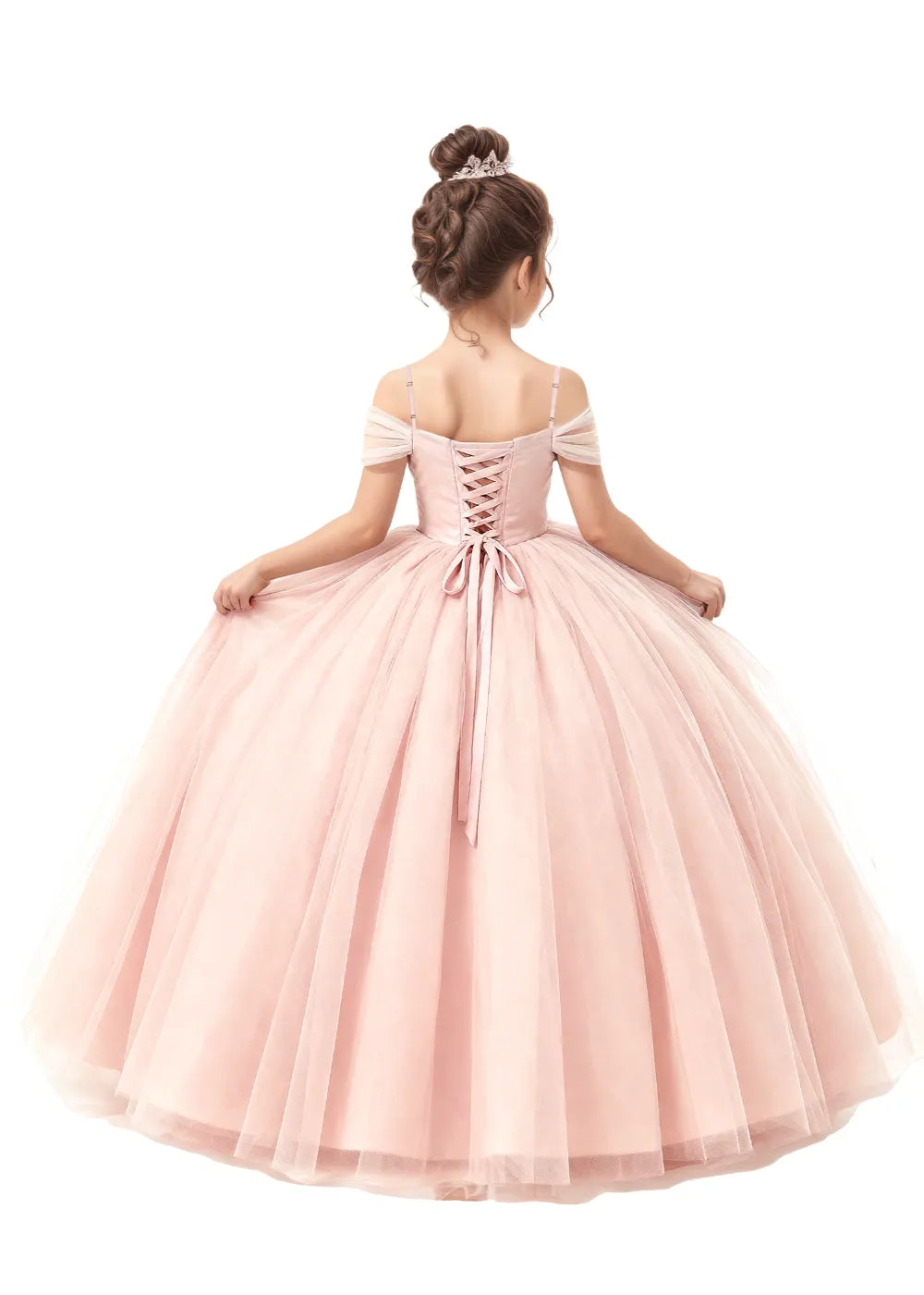 Rosy Dream Flower Girl Dress