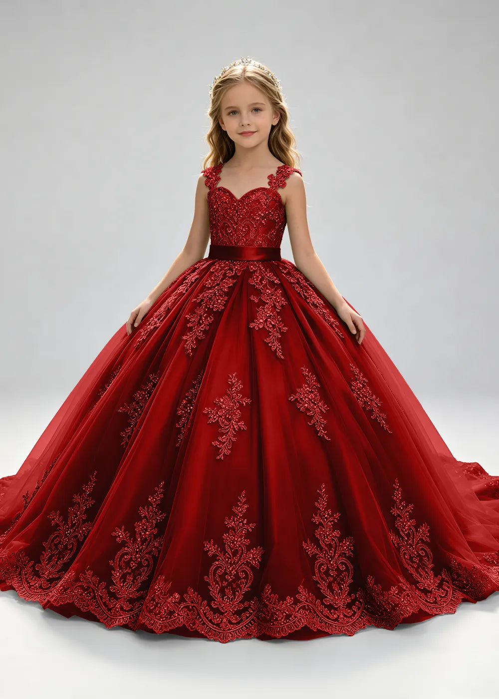 Spitzenkleid mit schulterfreiem Design