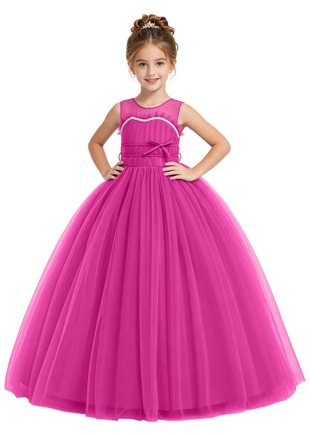 Spitzenkleid mit schulterfreiem Design