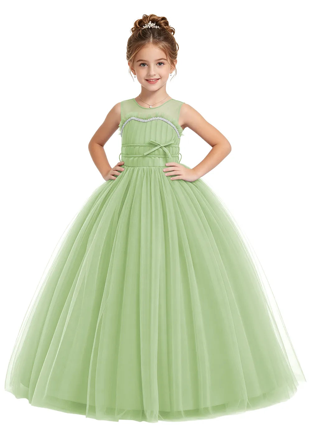 Spitzenkleid mit schulterfreiem Design
