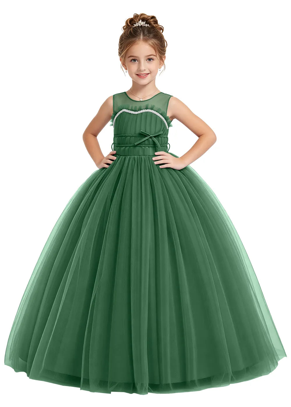 Spitzenkleid mit schulterfreiem Design