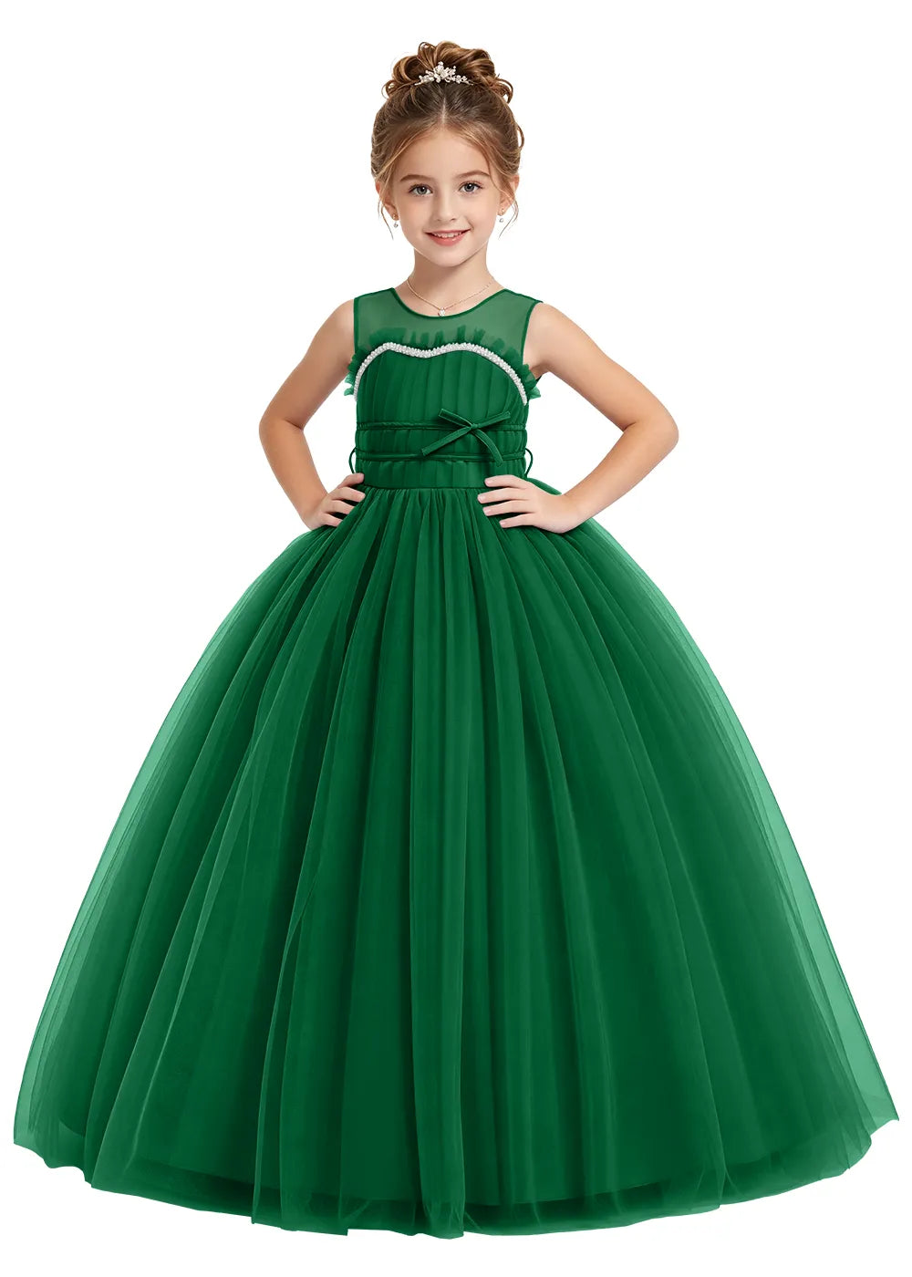 Spitzenkleid mit schulterfreiem Design