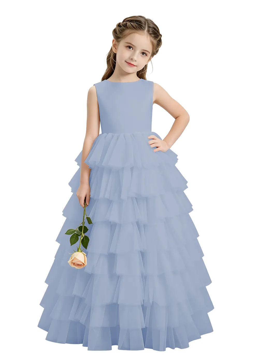 Spitzenkleid mit schulterfreiem Design