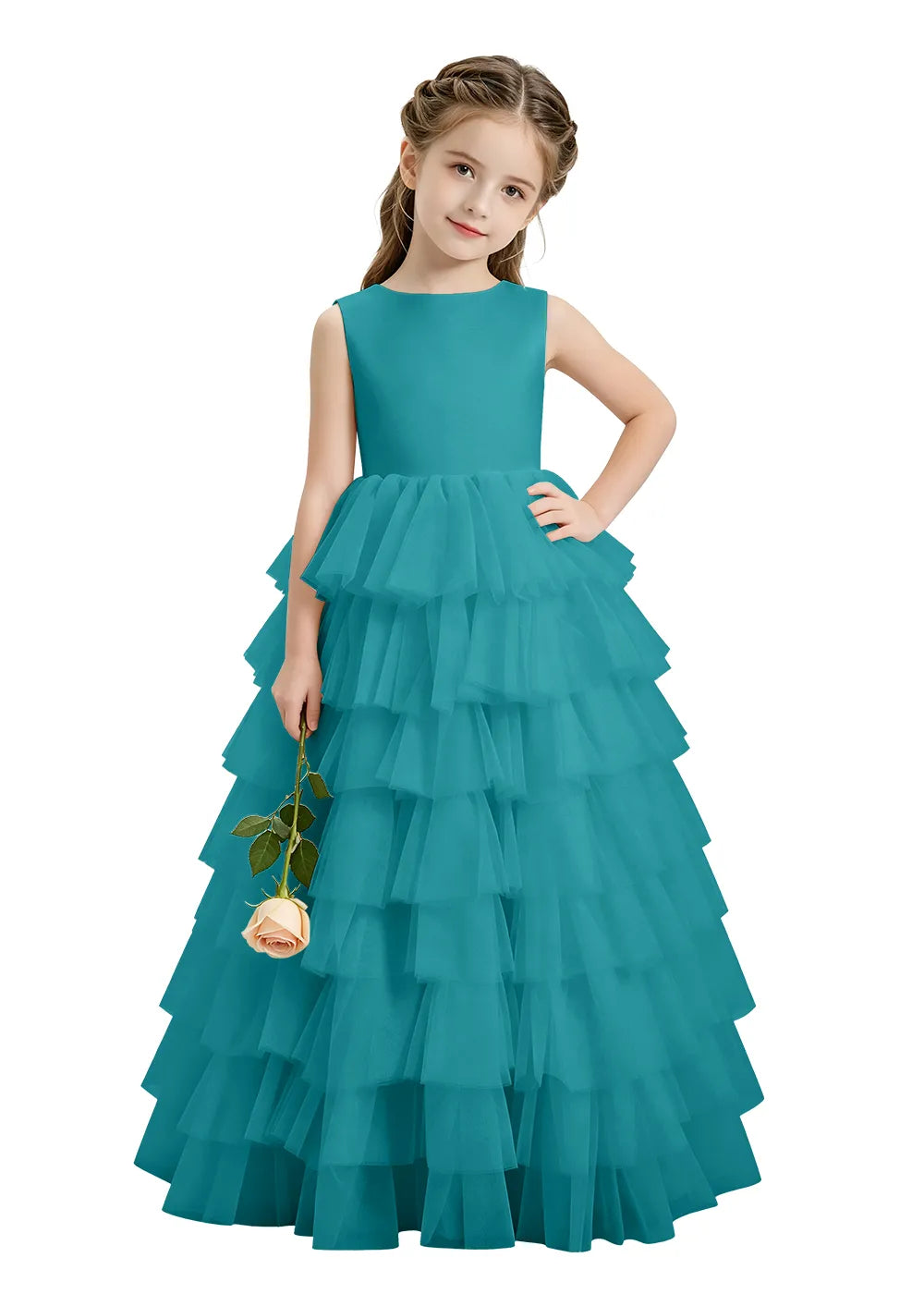 Spitzenkleid mit schulterfreiem Design