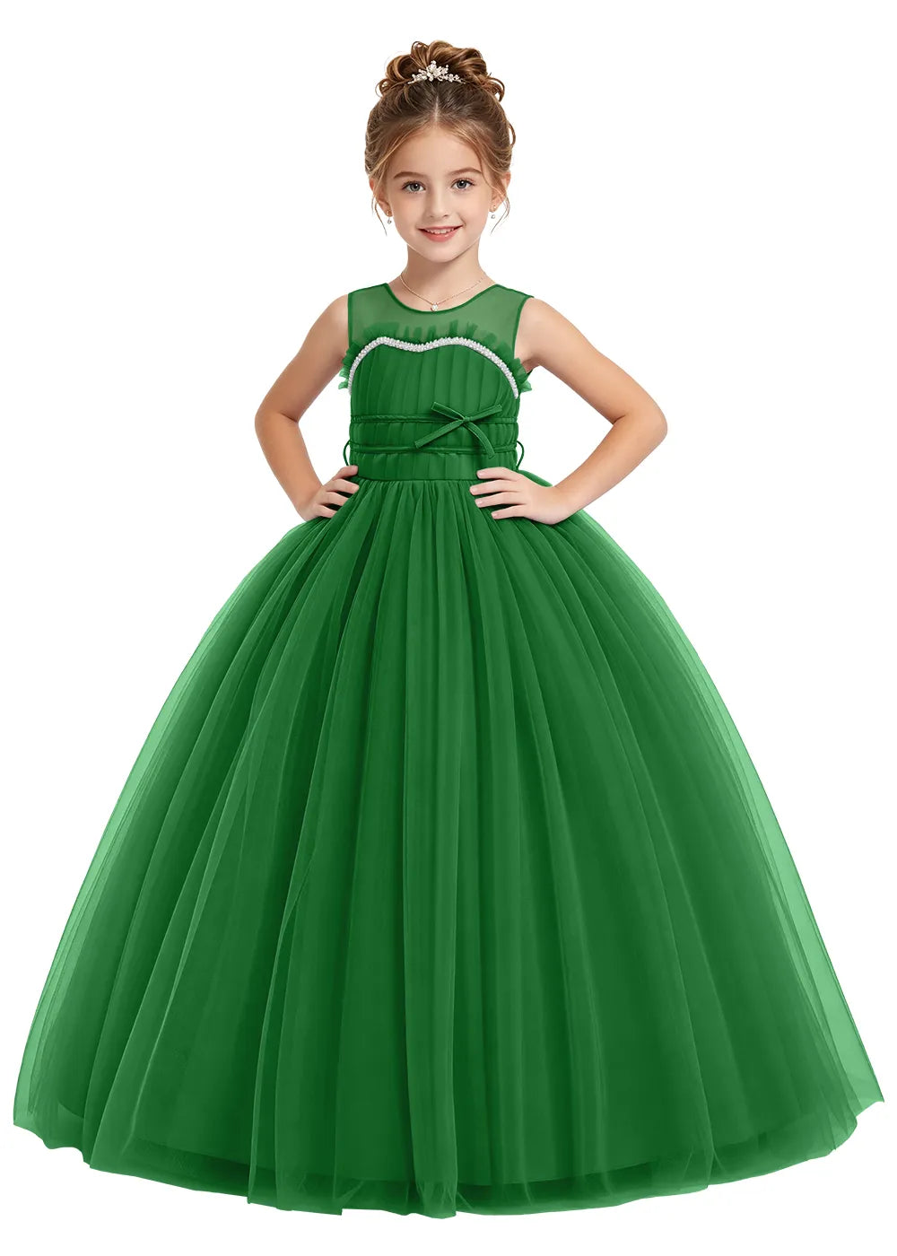Spitzenkleid mit schulterfreiem Design
