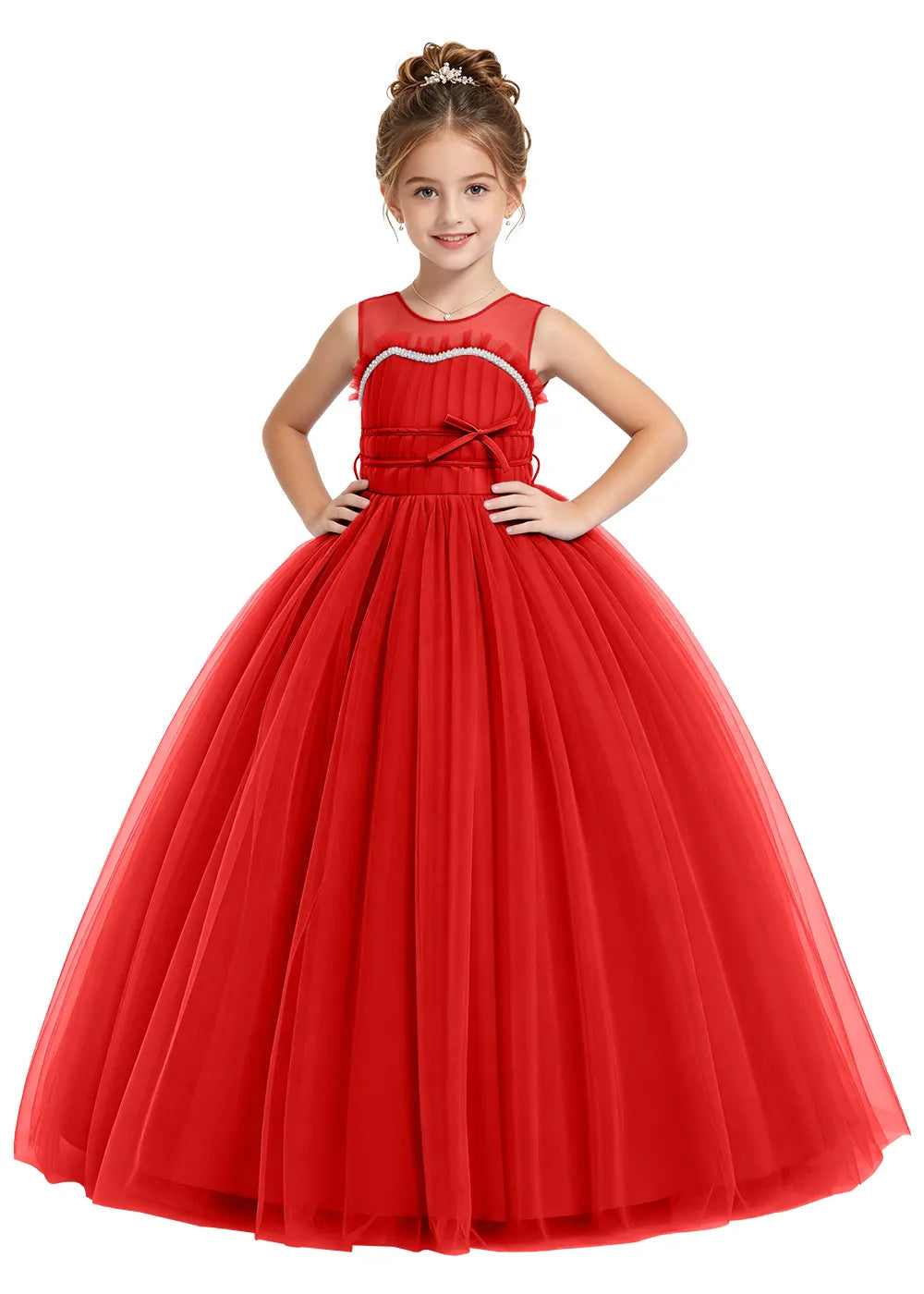 Spitzenkleid mit schulterfreiem Design