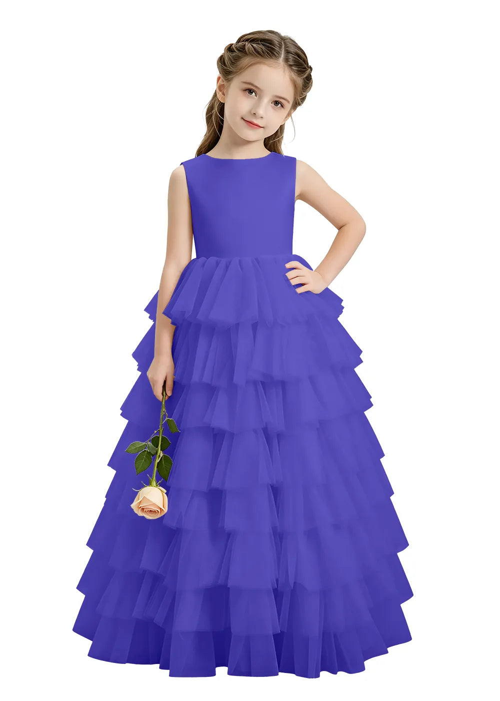 Spitzenkleid mit schulterfreiem Design