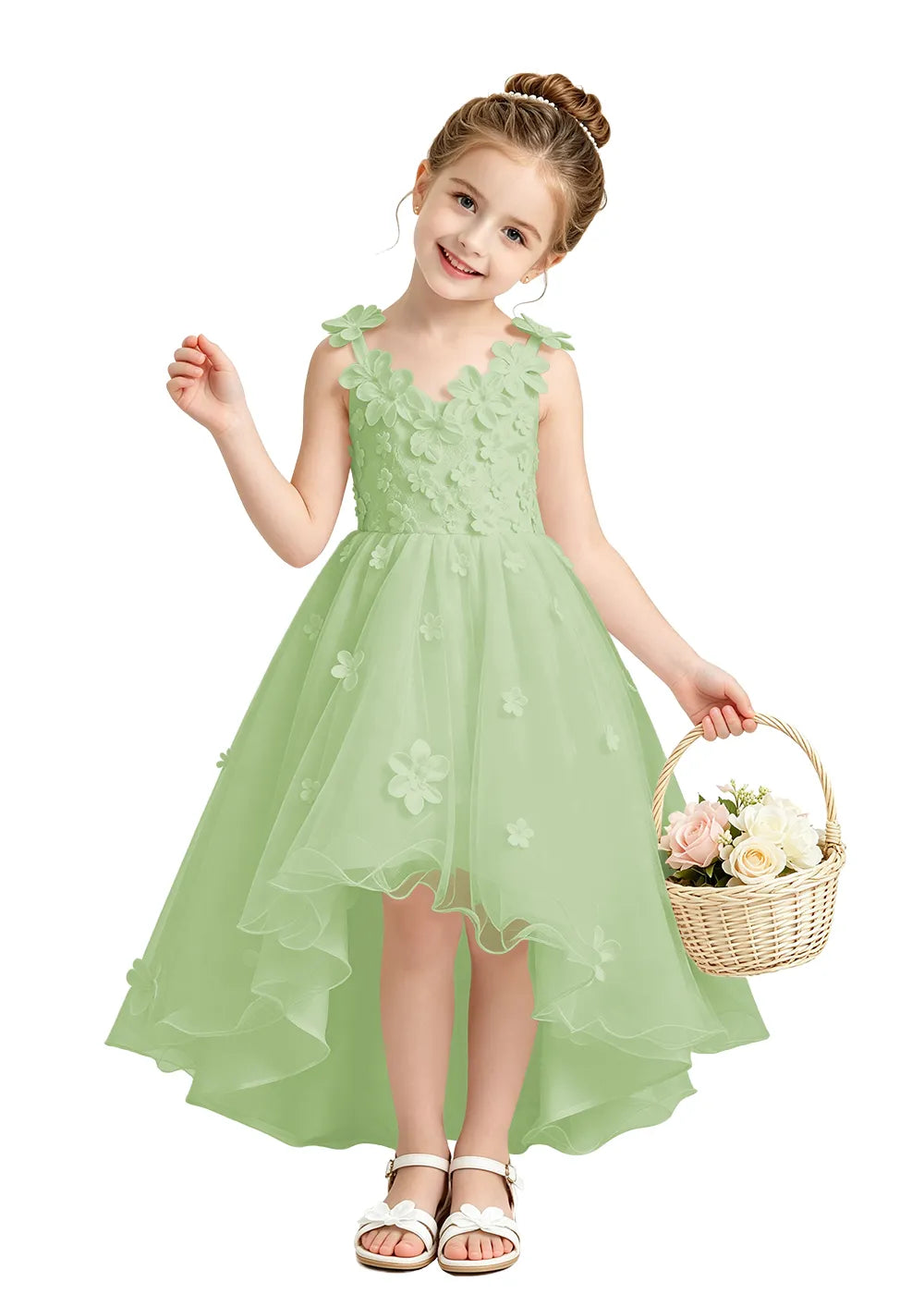 Spitzenkleid mit schulterfreiem Design