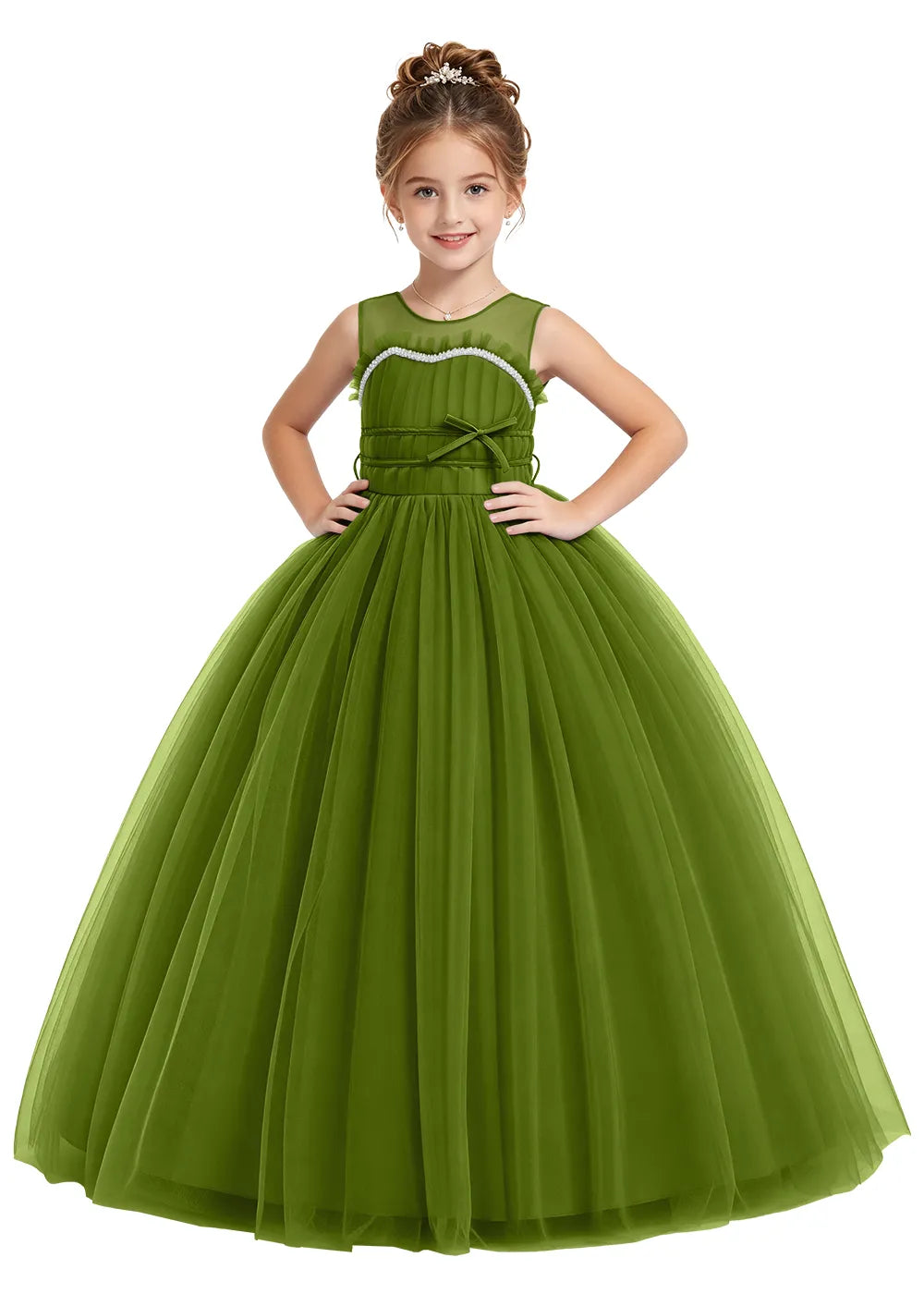 Spitzenkleid mit schulterfreiem Design