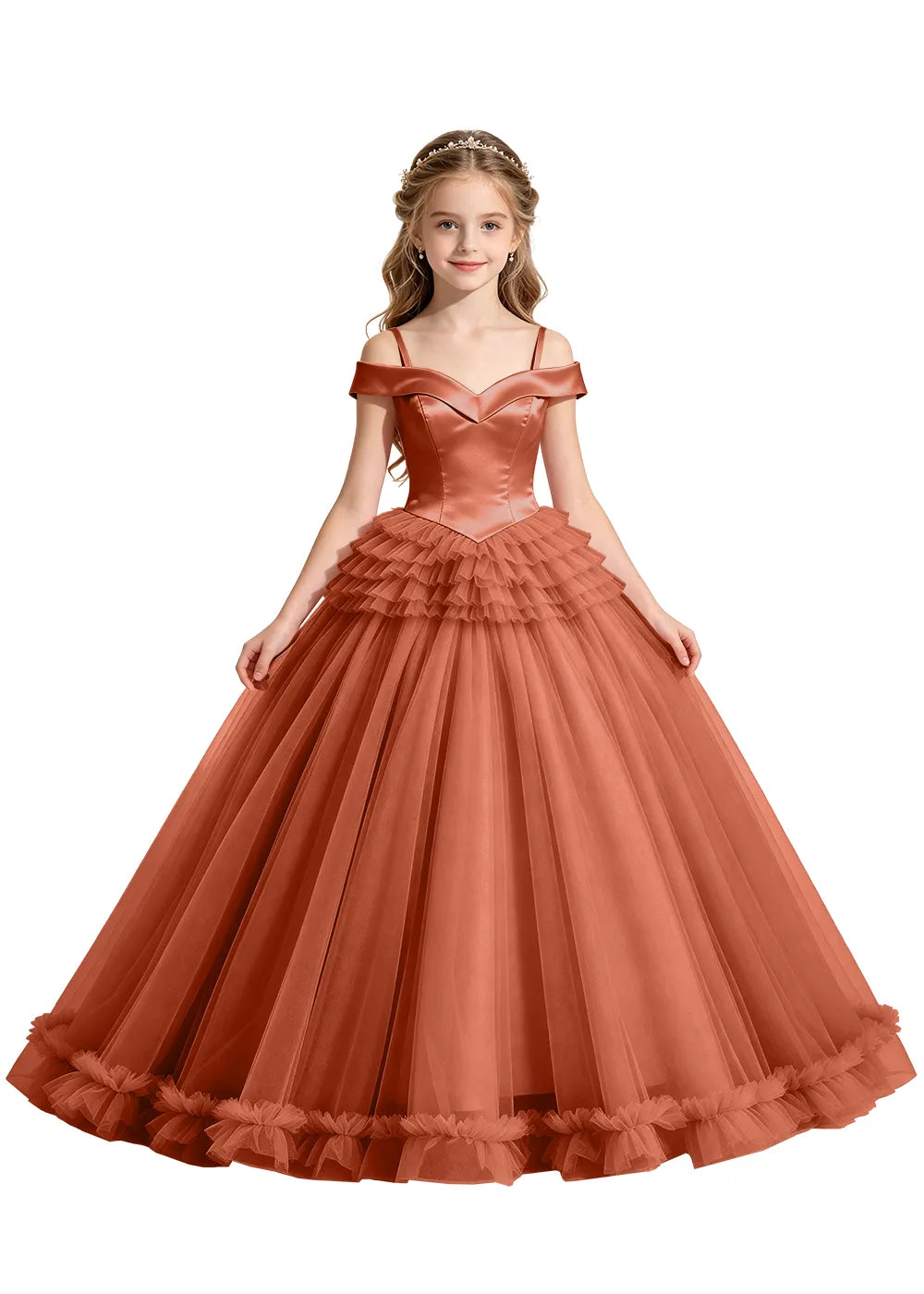 Spitzenkleid mit schulterfreiem Design