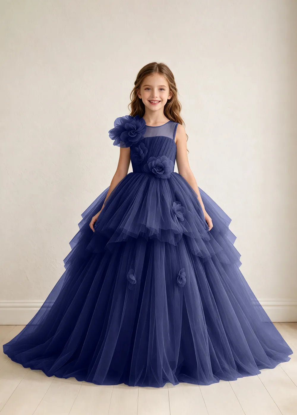 Spitzenkleid mit schulterfreiem Design