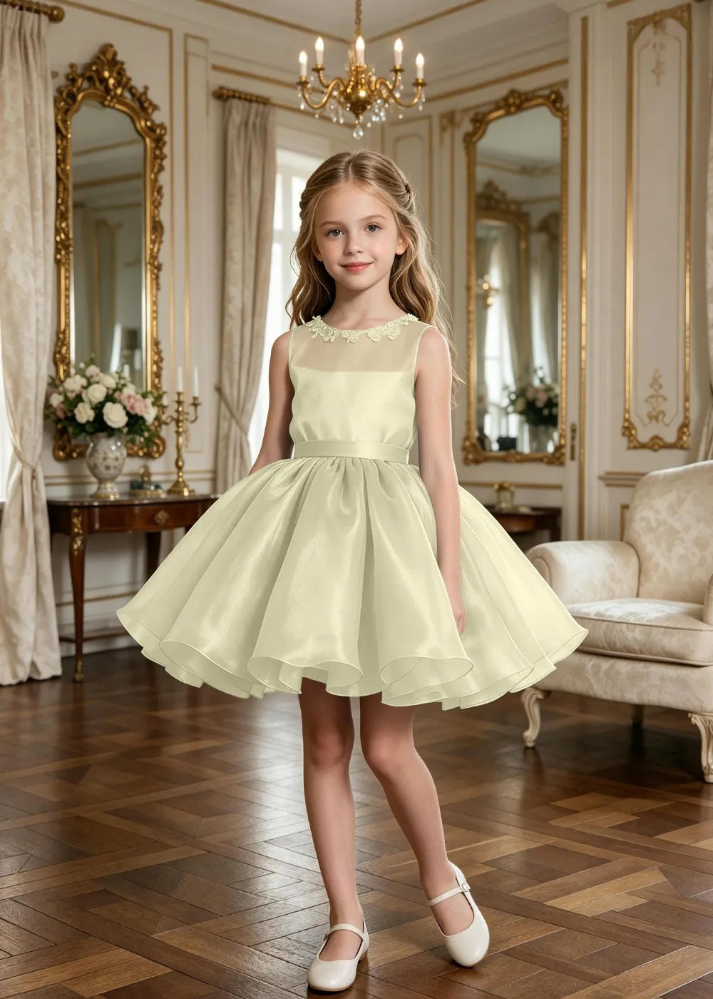 Spitzenkleid mit schulterfreiem Design