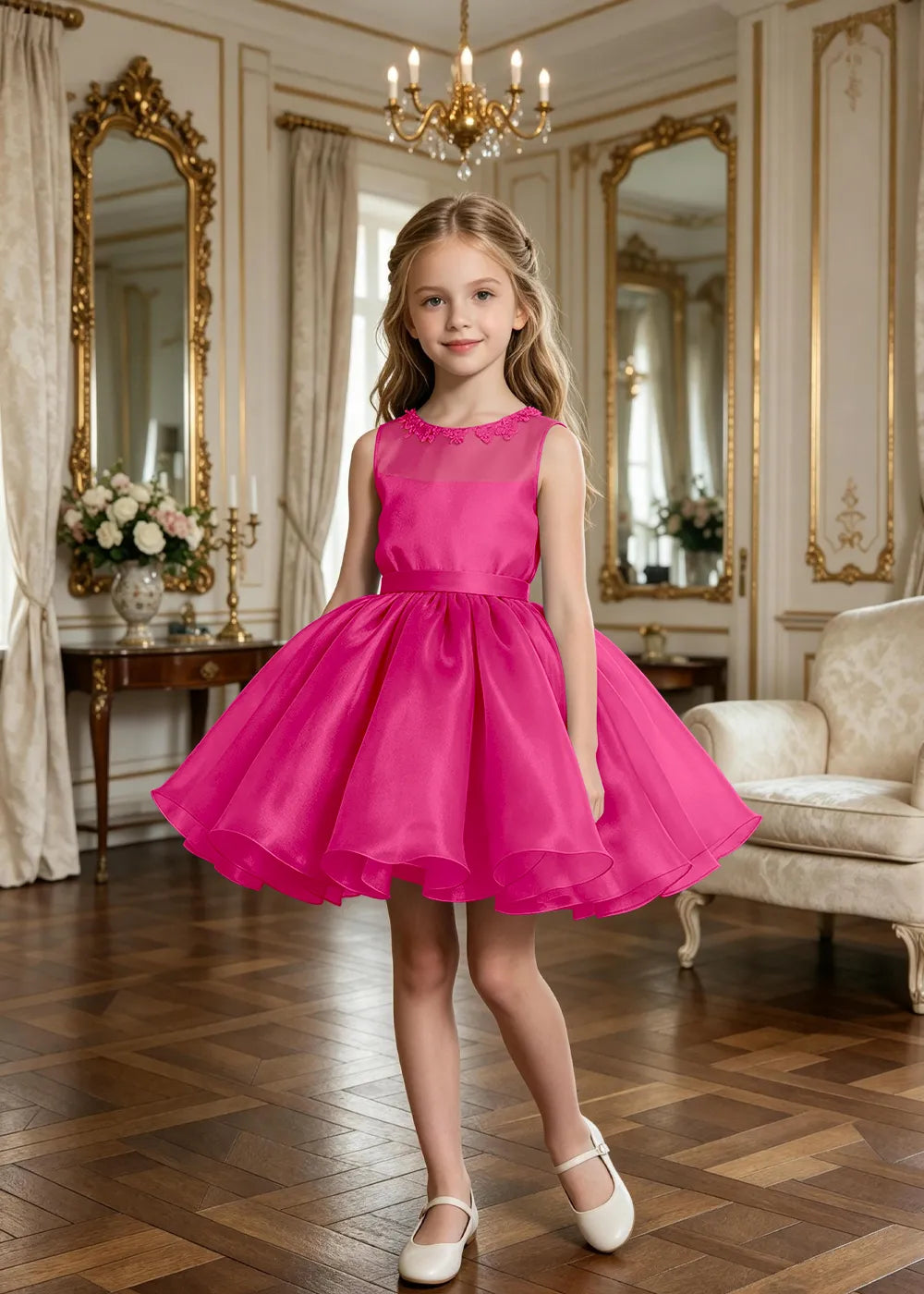Spitzenkleid mit schulterfreiem Design