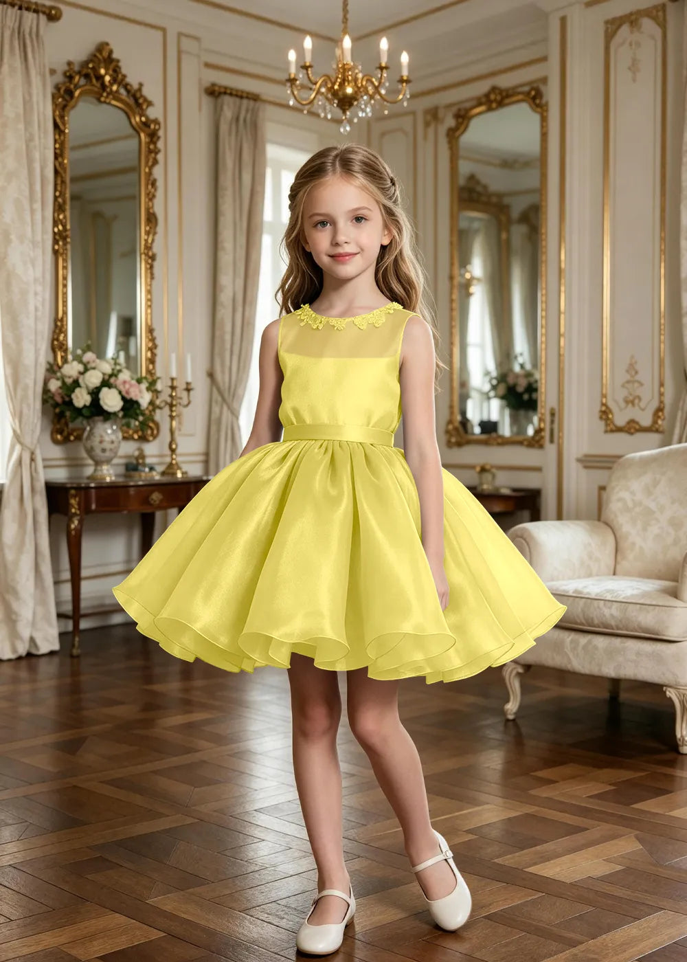Spitzenkleid mit schulterfreiem Design