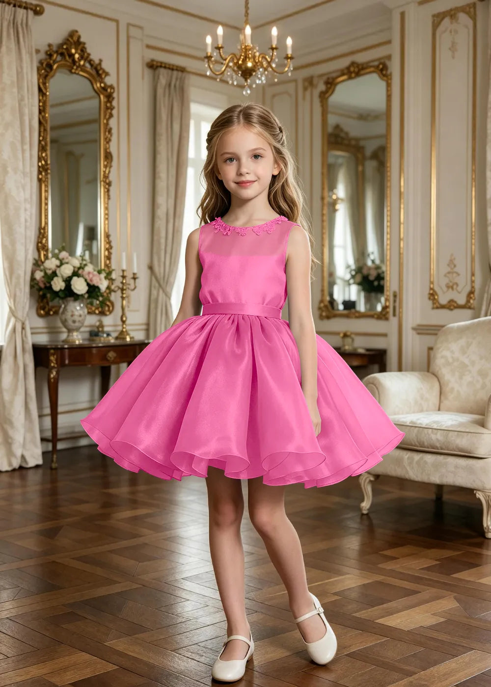 Spitzenkleid mit schulterfreiem Design