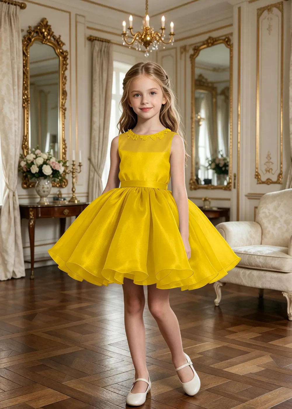 Spitzenkleid mit schulterfreiem Design