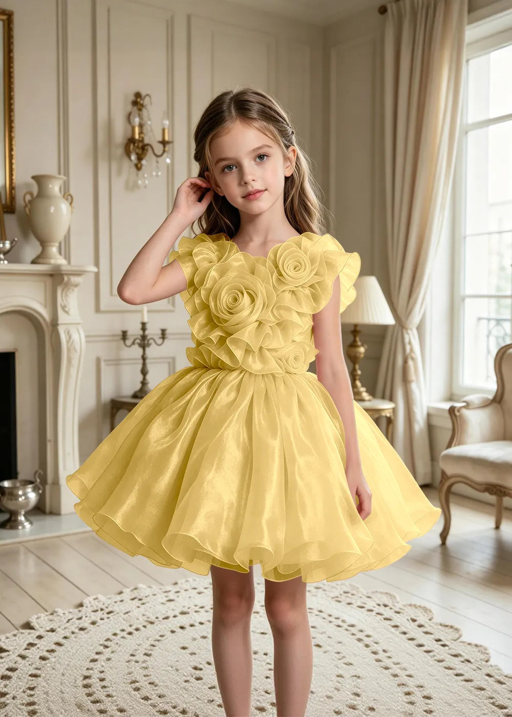 Spitzenkleid mit schulterfreiem Design