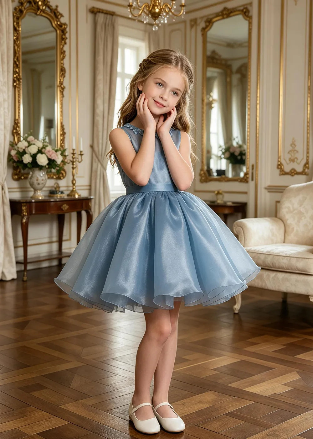 Spitzenkleid mit schulterfreiem Design