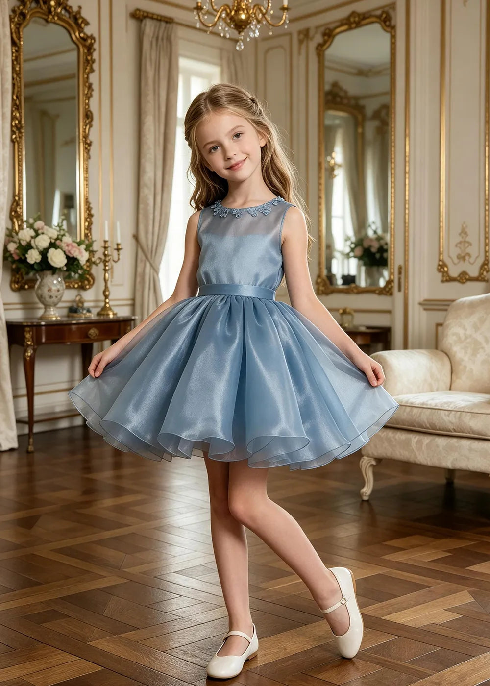 Spitzenkleid mit schulterfreiem Design