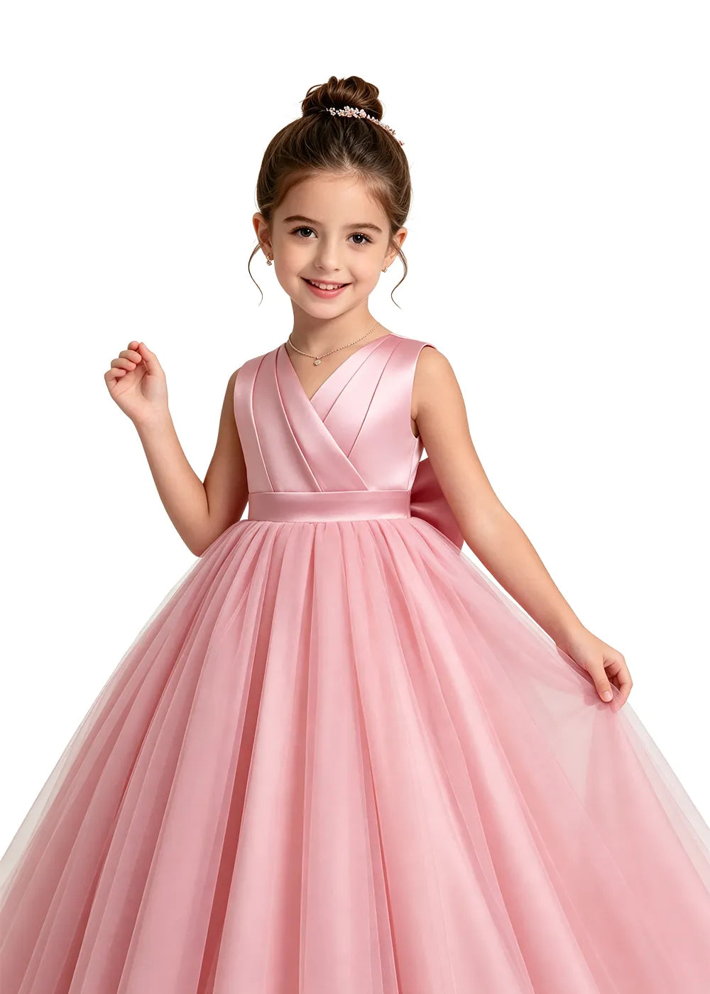 Spitzenkleid mit schulterfreiem Design