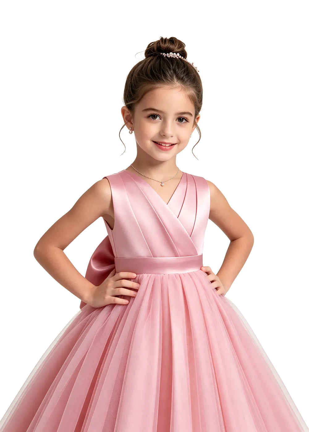 Spitzenkleid mit schulterfreiem Design