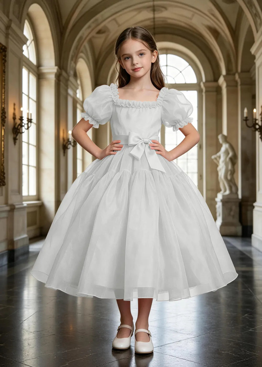 Spitzenkleid mit schulterfreiem Design