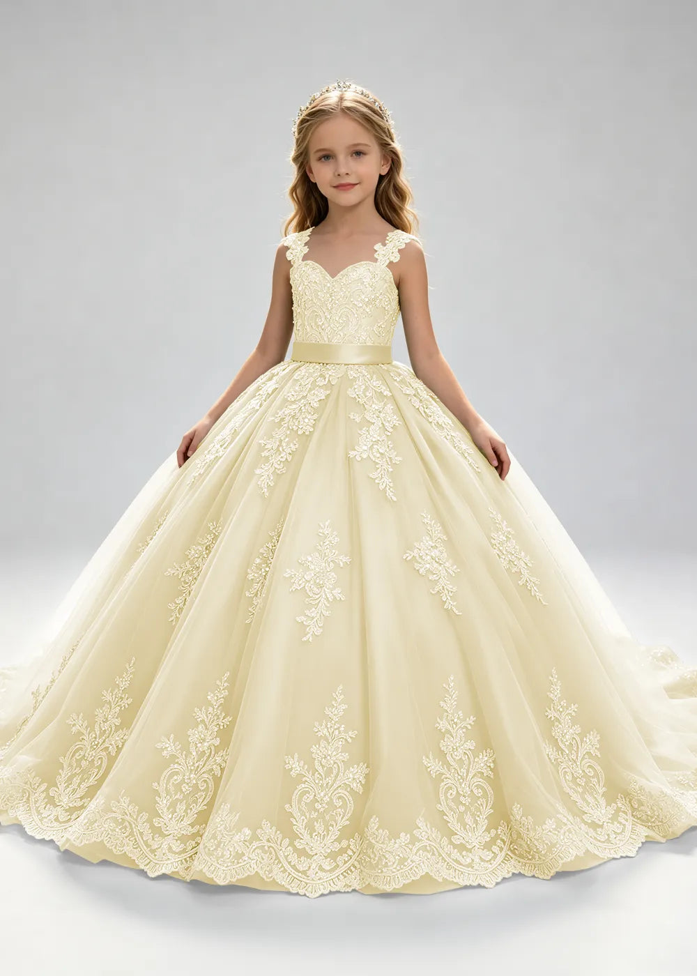 Spitzenkleid mit schulterfreiem Design