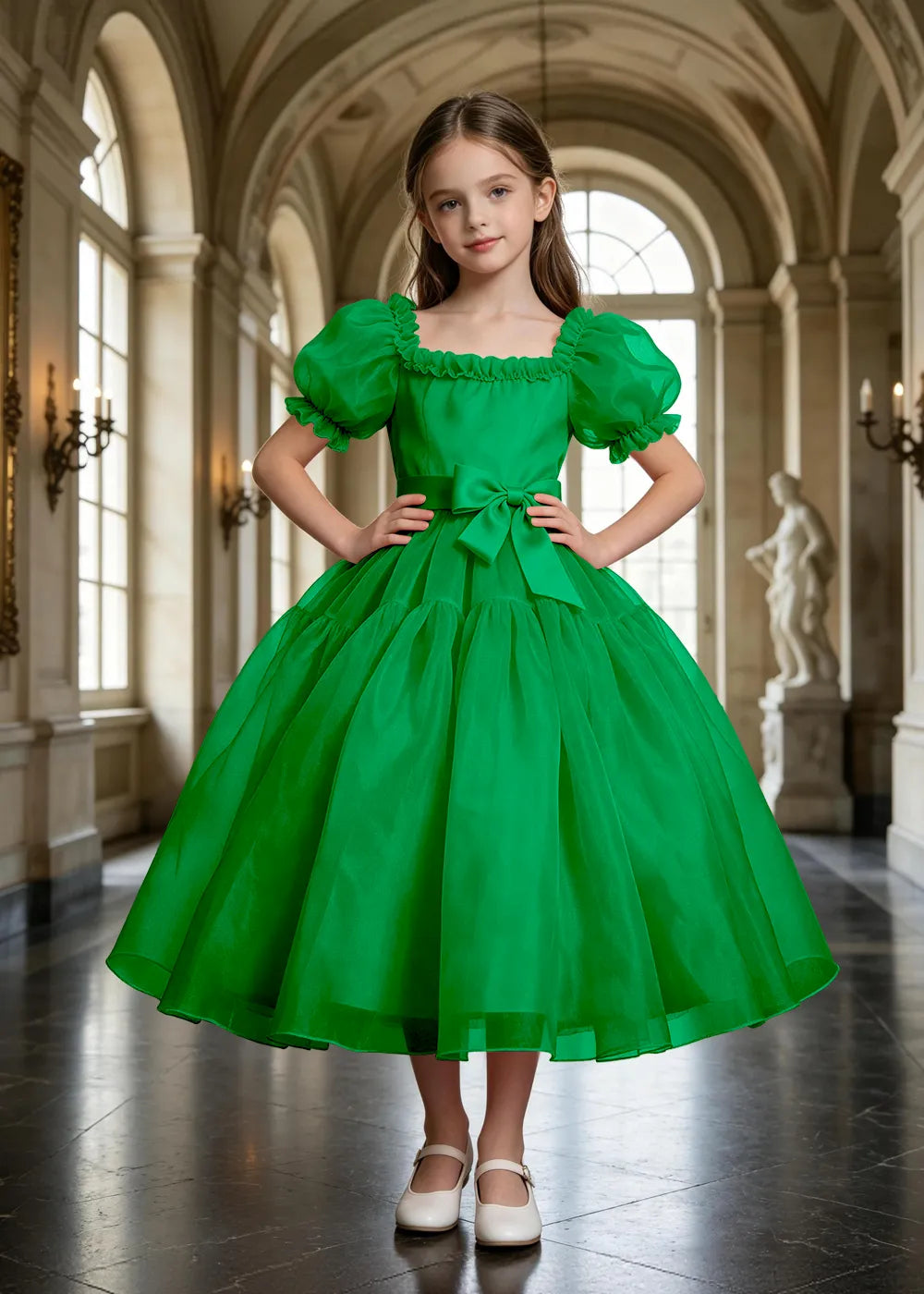 Spitzenkleid mit schulterfreiem Design
