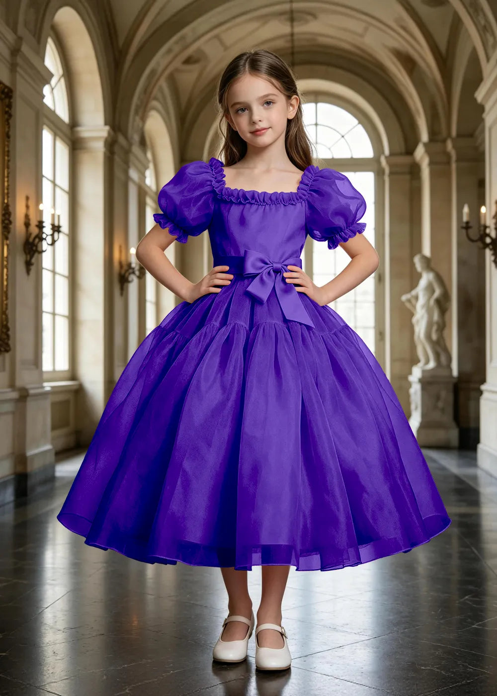 Spitzenkleid mit schulterfreiem Design