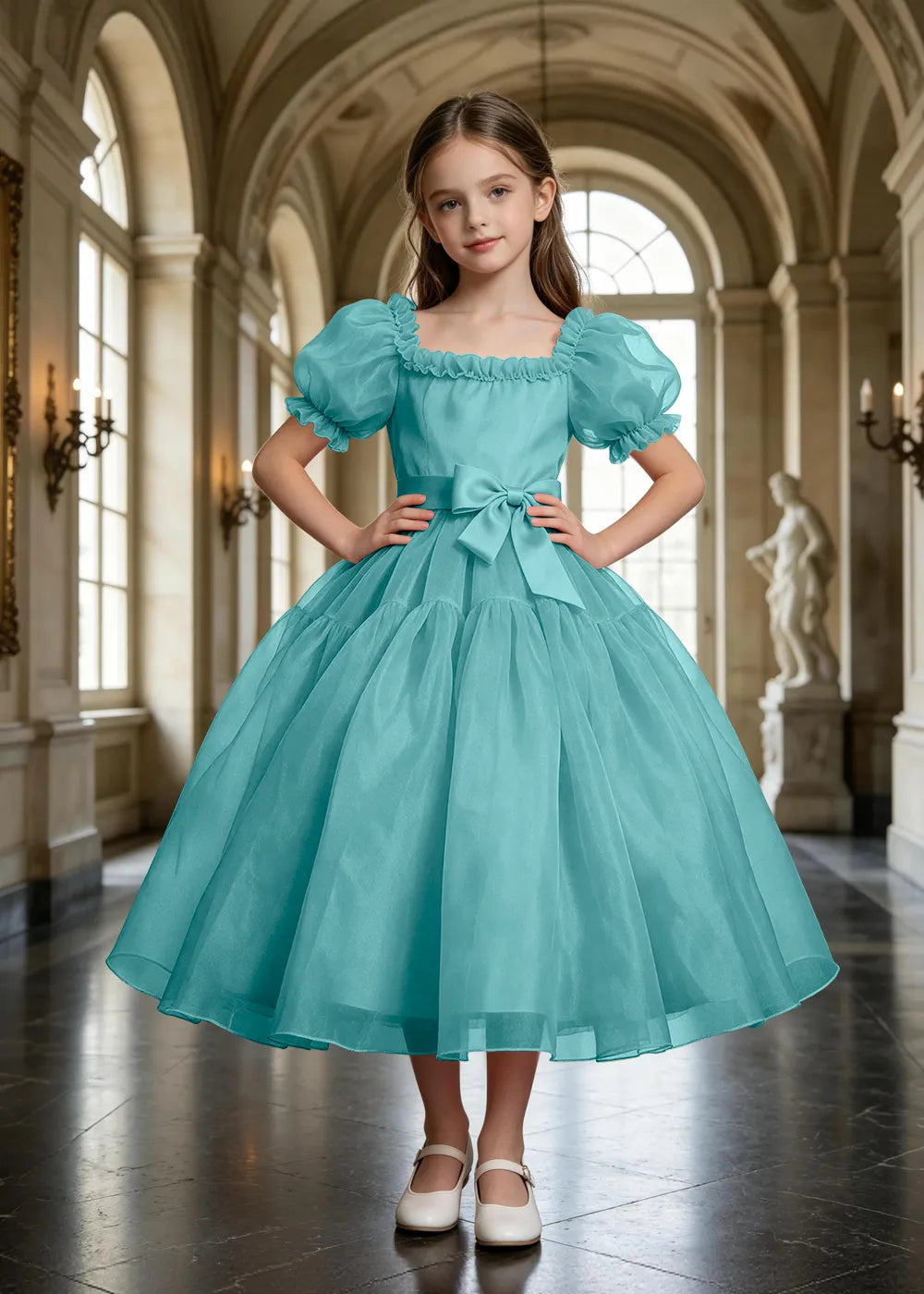 Spitzenkleid mit schulterfreiem Design