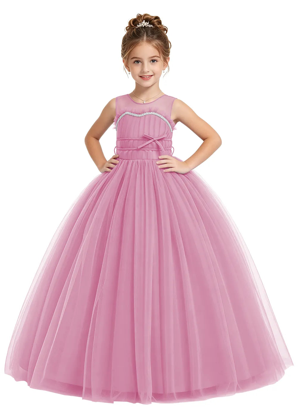 Spitzenkleid mit schulterfreiem Design