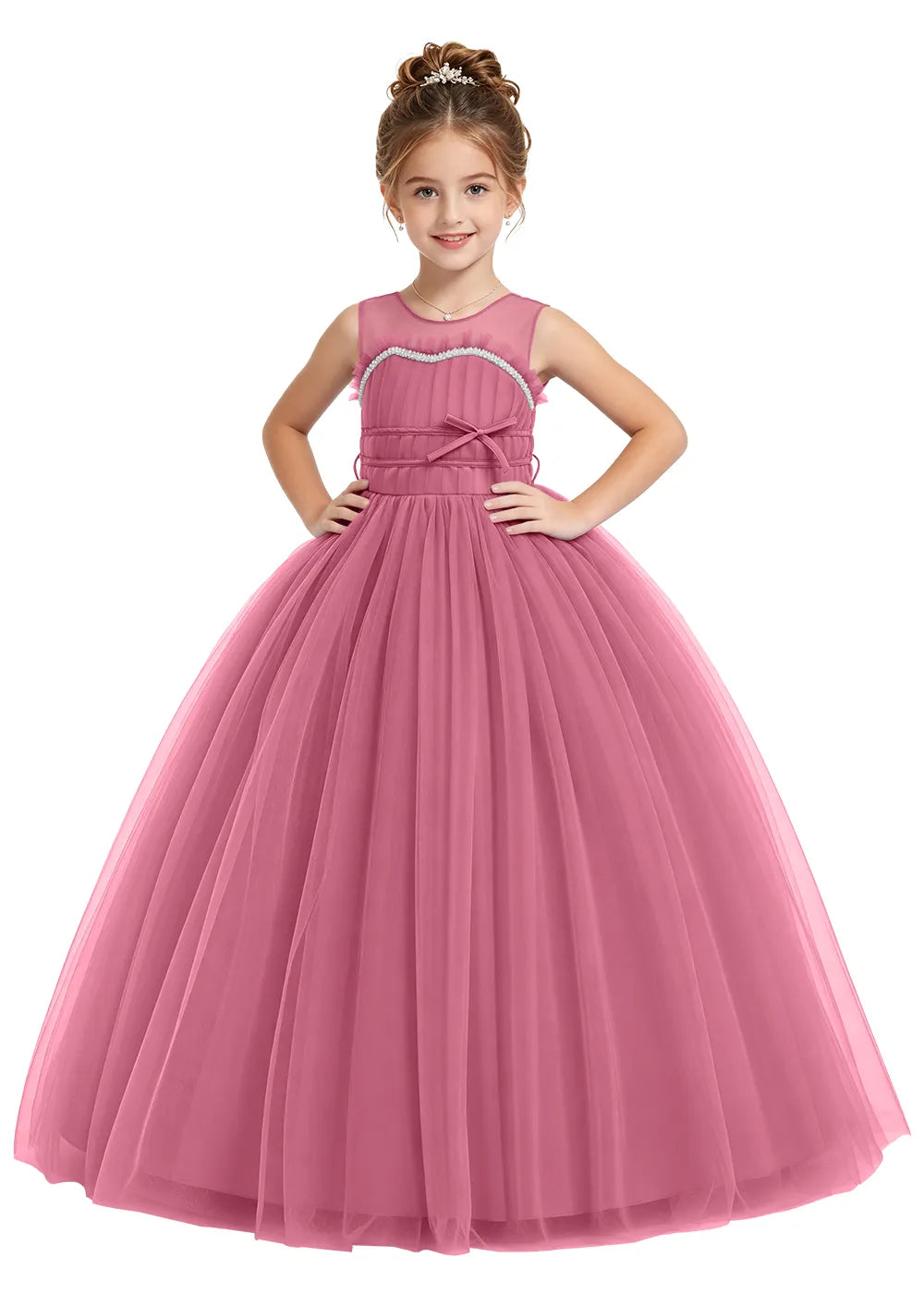 Spitzenkleid mit schulterfreiem Design