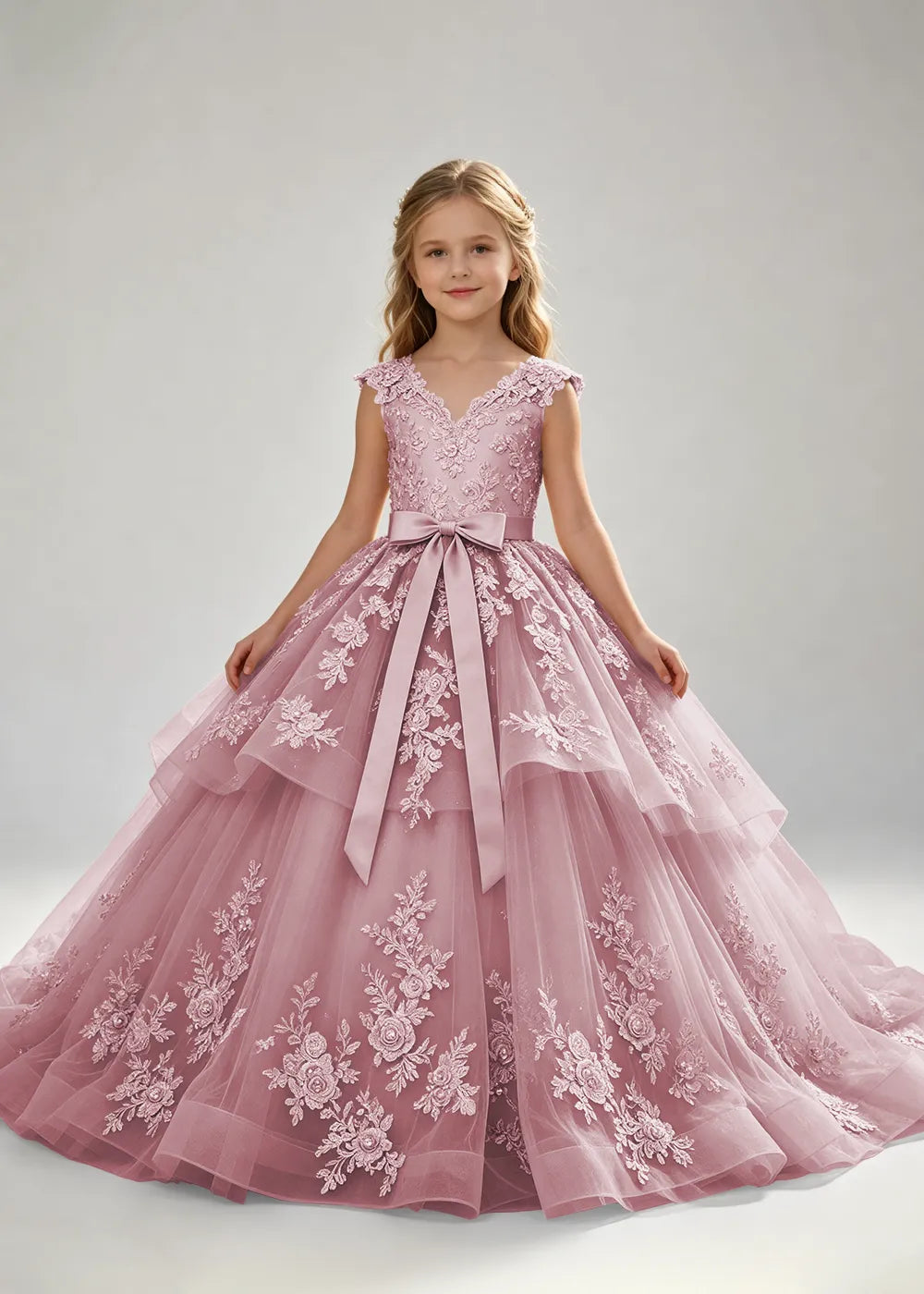 Spitzenkleid mit schulterfreiem Design