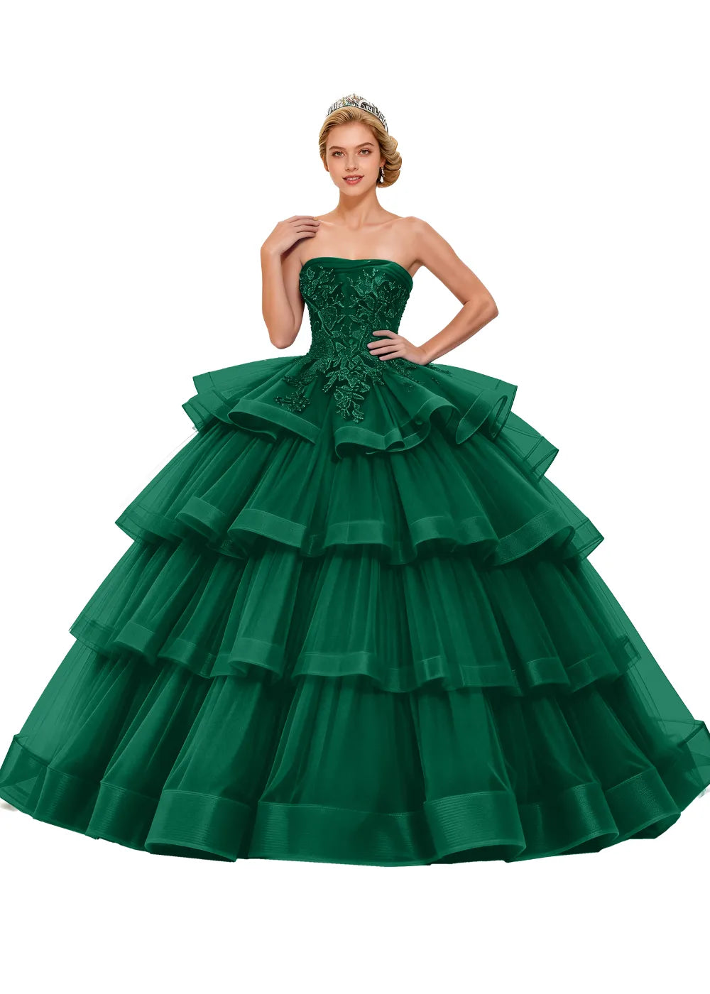 Esmeralda Regal Ball Gown
