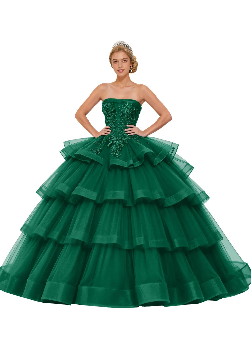 Esmeralda Regal Ball Gown