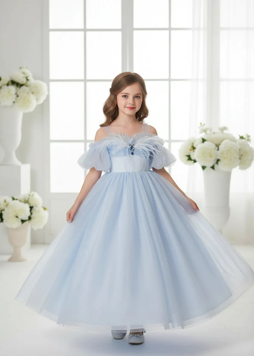 Featherlight Fairytale Ball Dress