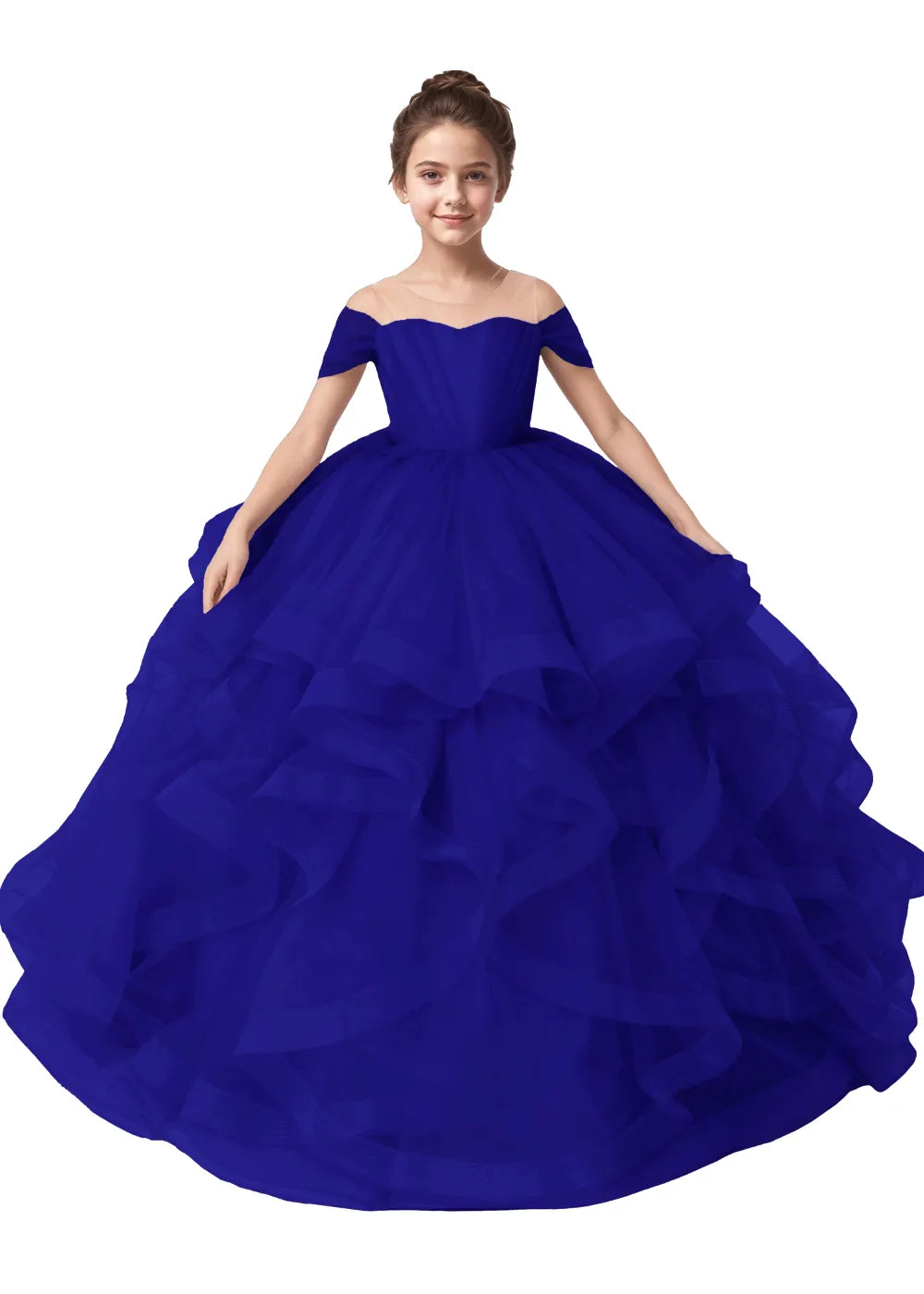 Seraphina Ruffle Tulle Princess Dress
