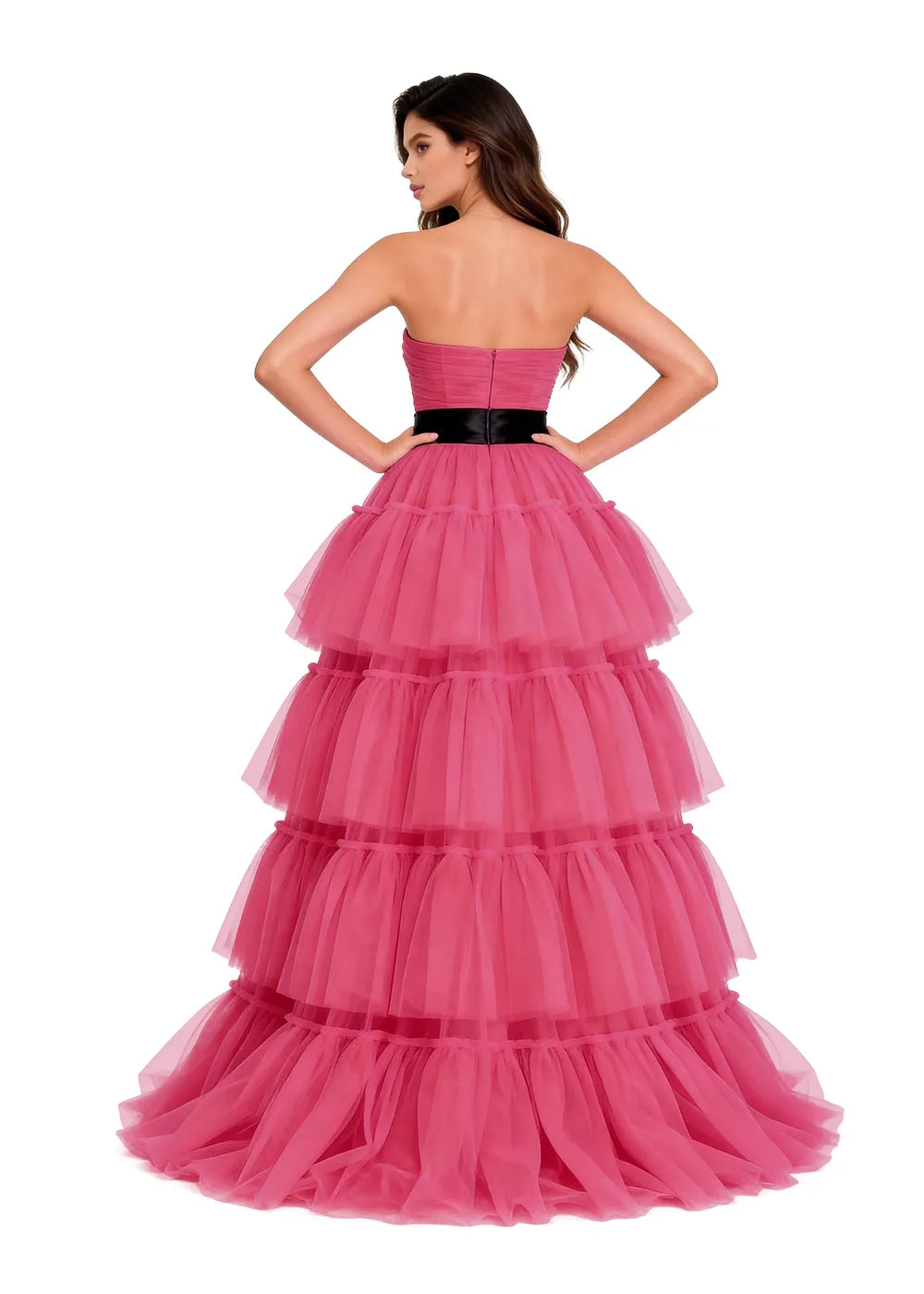 Spitzenkleid mit schulterfreiem Design