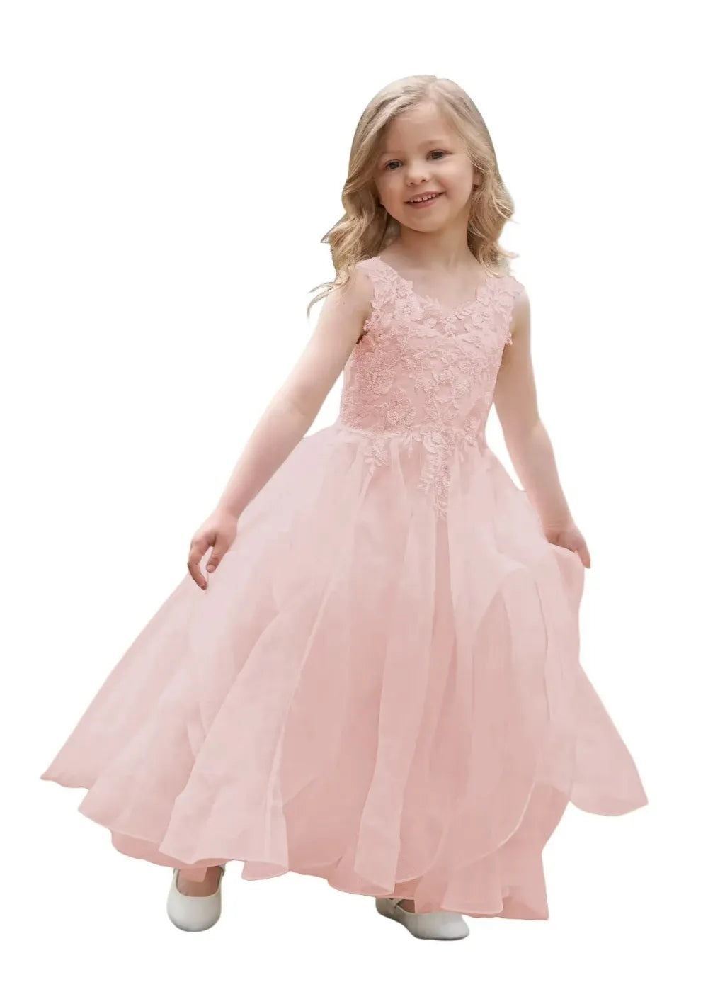 Graceful Bloom Girls Pageant Dress