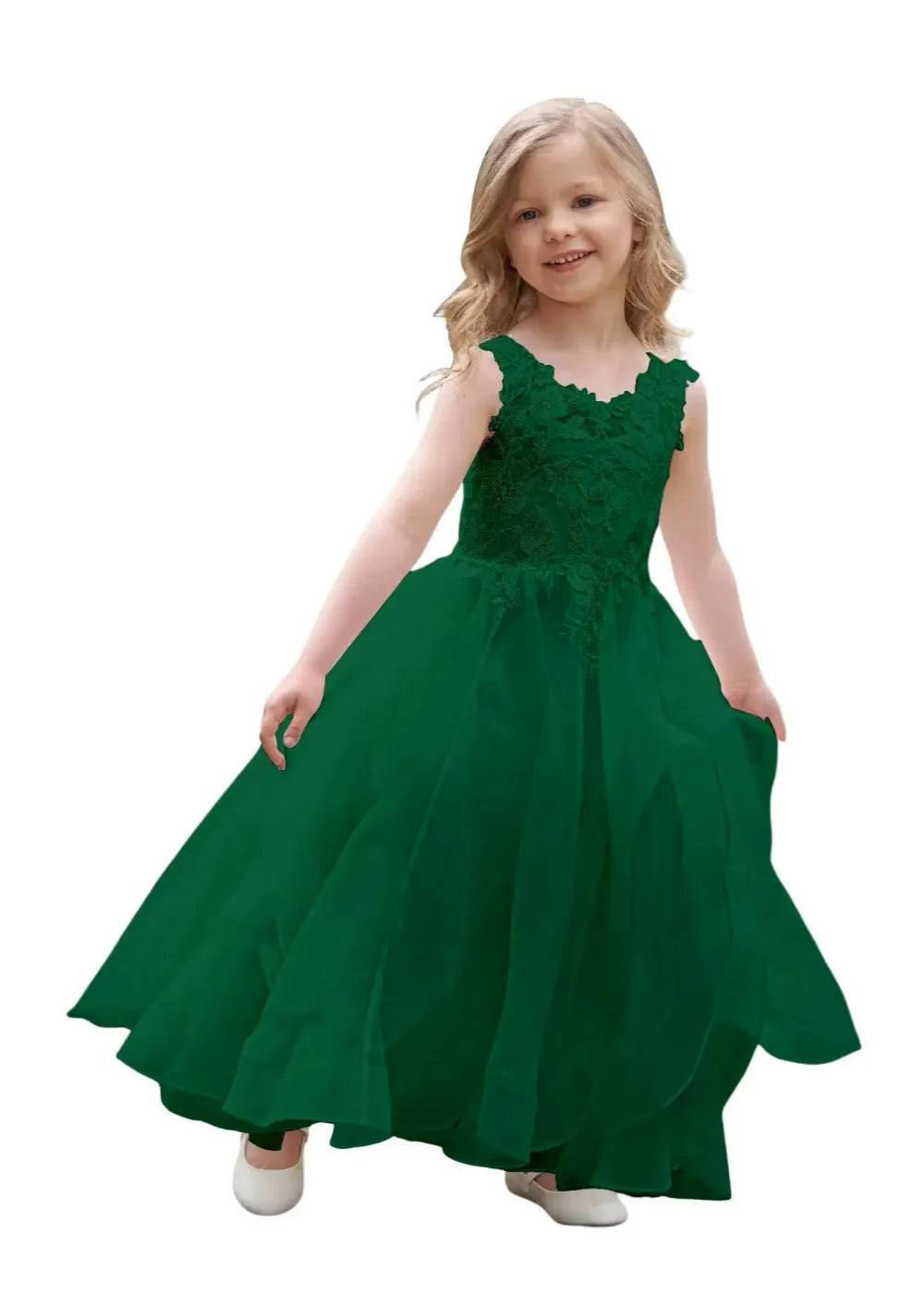 Graceful Bloom Girls Pageant Dress