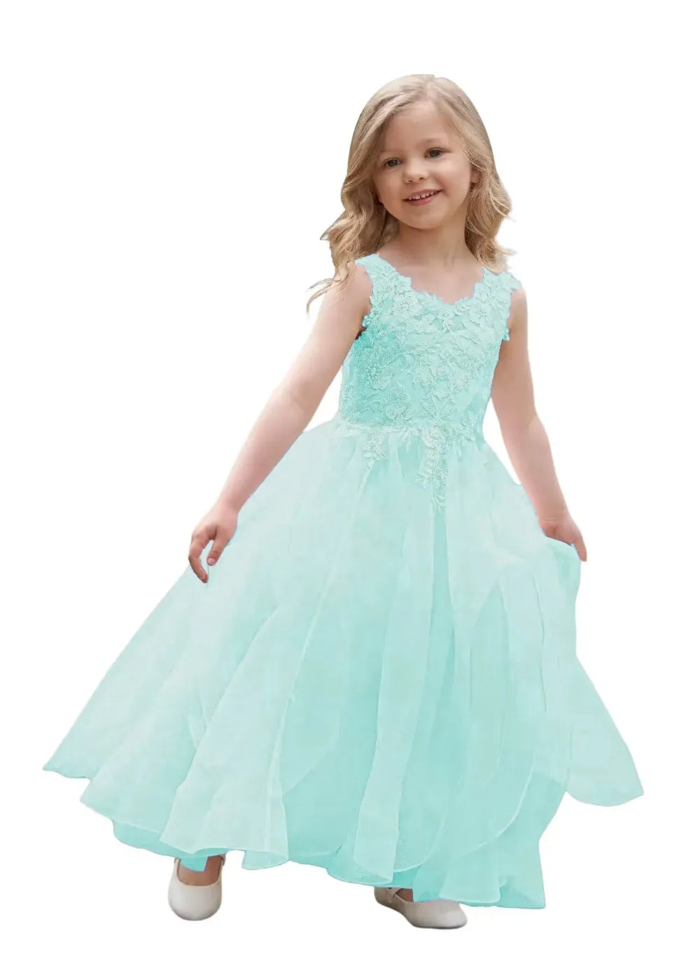 Graceful Bloom Girls Pageant Dress