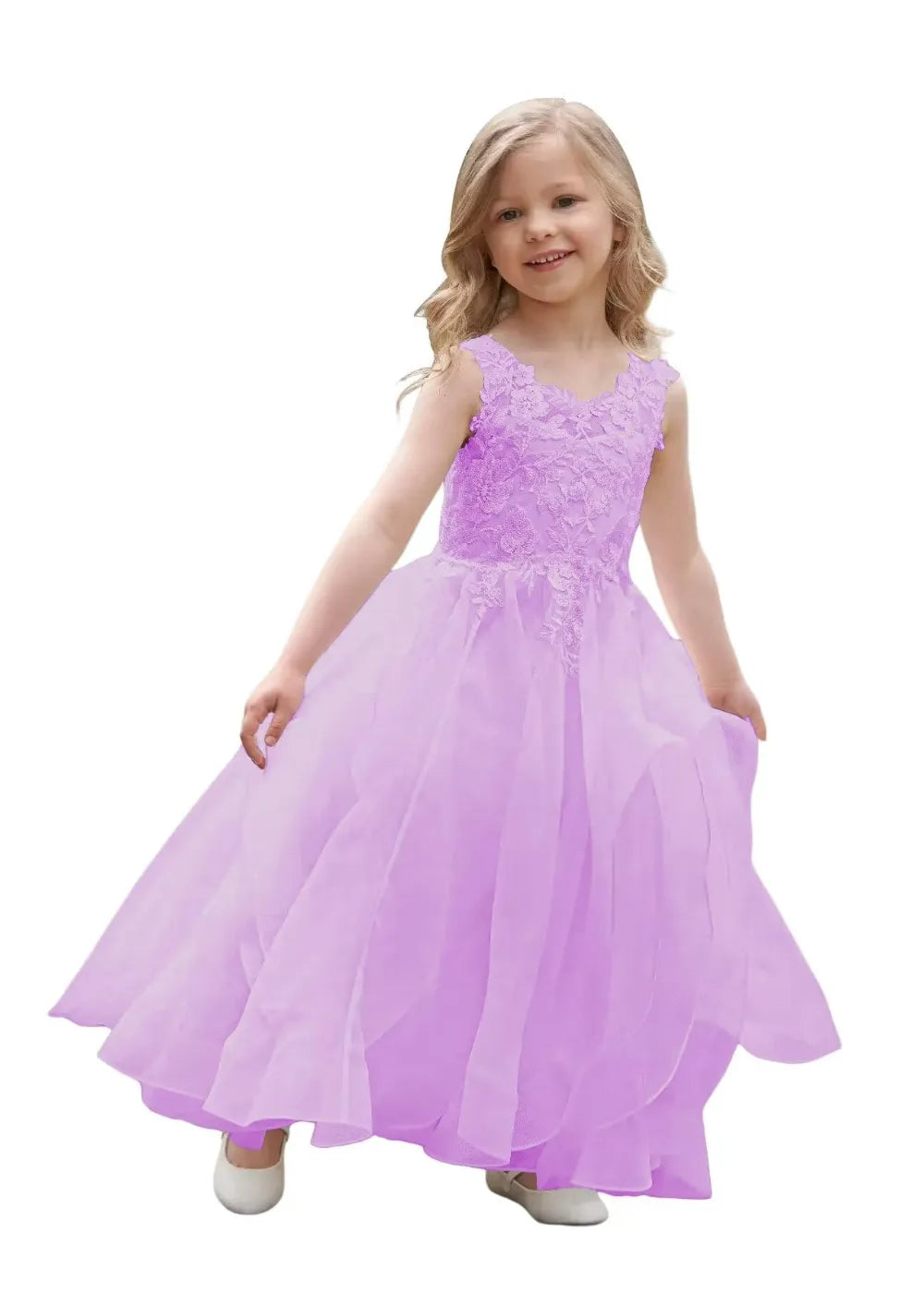 Graceful Bloom Girls Pageant Dress
