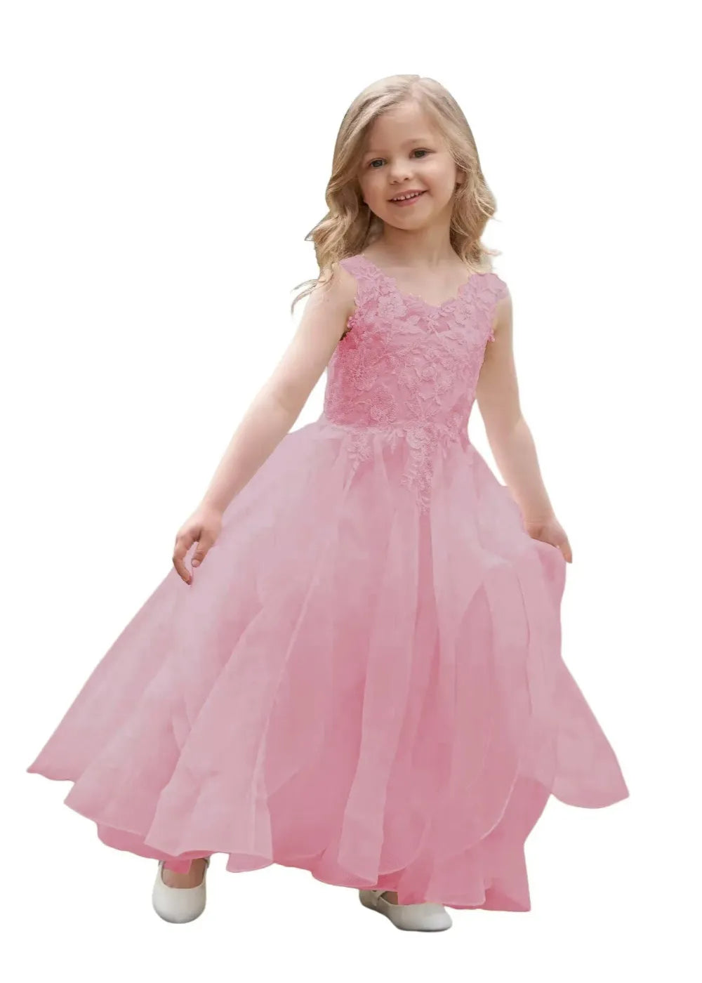 Graceful Bloom Girls Pageant Dress