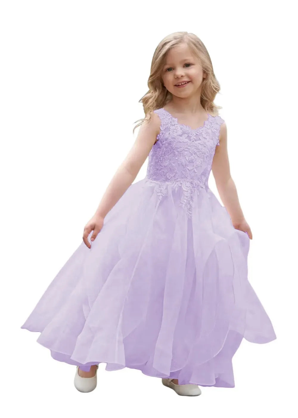Graceful Bloom Girls Pageant Dress