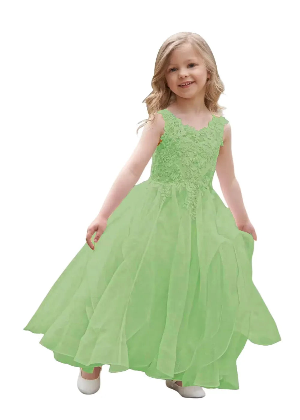 Graceful Bloom Girls Pageant Dress