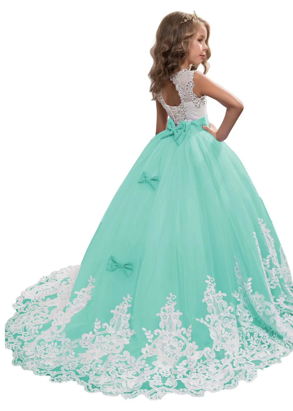 Princess Lilac Girls Pageant Dresses