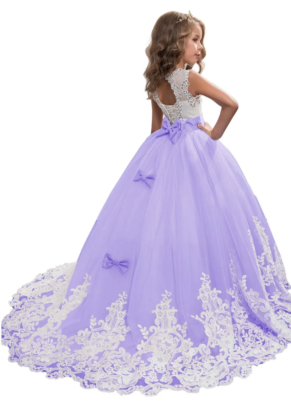 Princess Lilac Girls Pageant Dresses