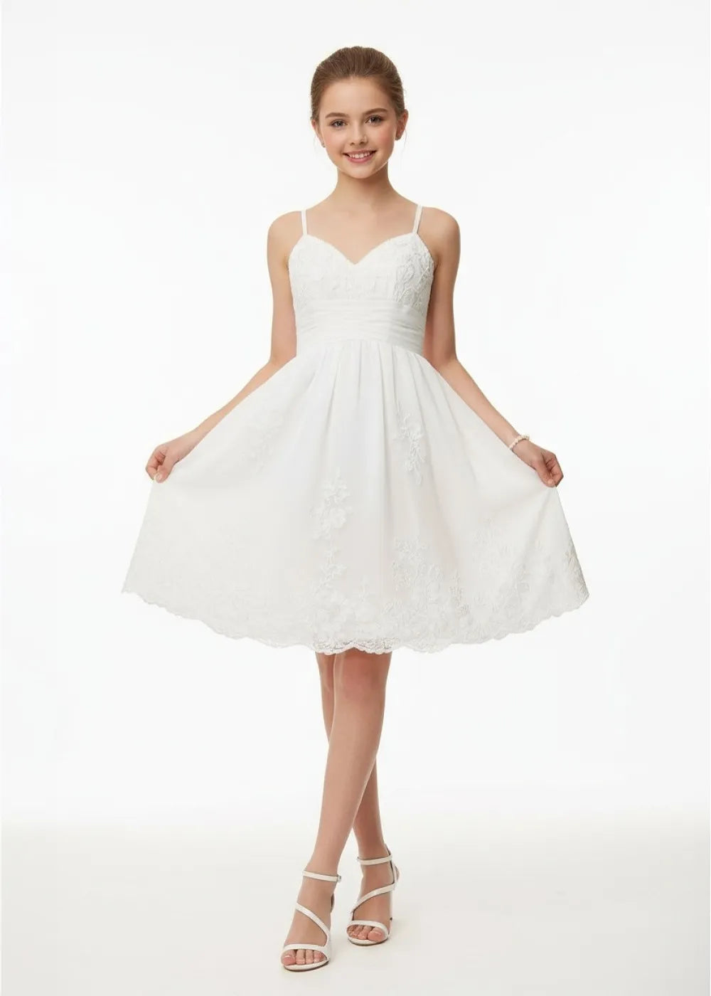 Celestial Whisper Lace Dress