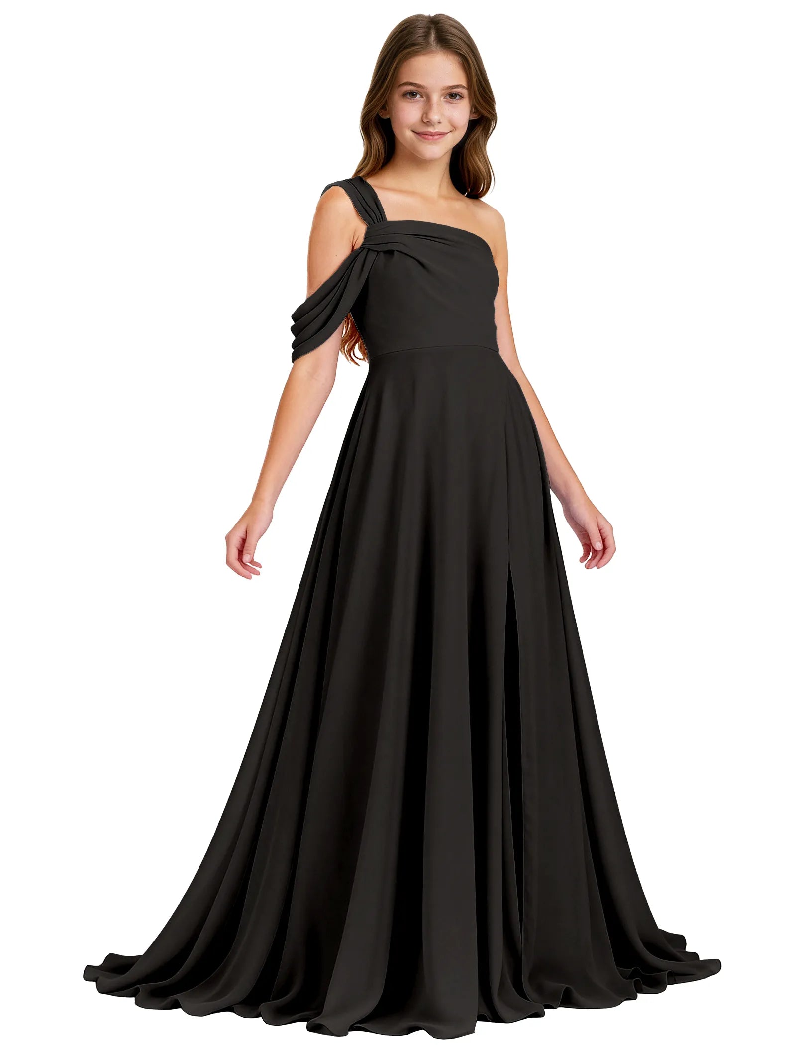 Vestido de princesa sin mangas de encaje